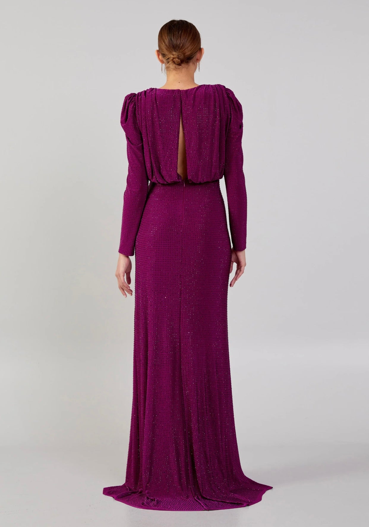 Rochie lunga visinie cu pietricele